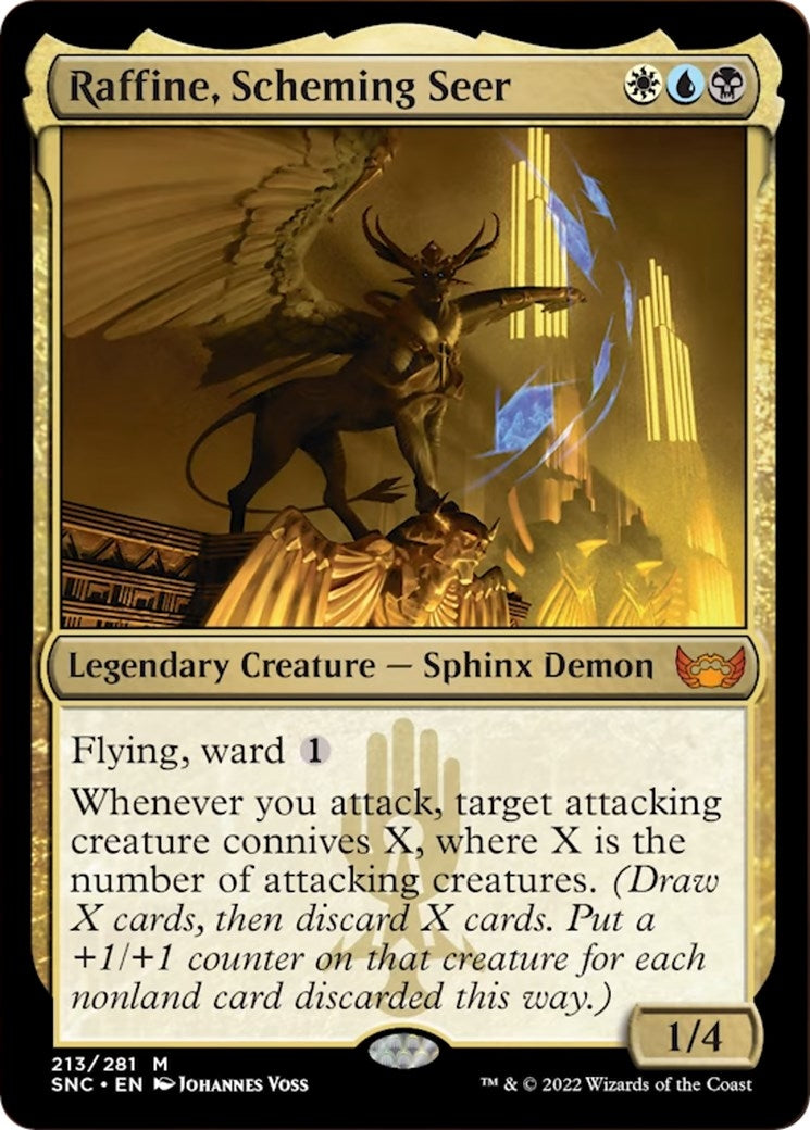 Image for Raffine, Scheming Seer (213) [Streets of New Capenna] - Magic: The Gathering