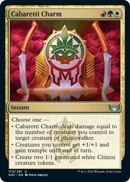Image for Cabaretti Charm (173) [Streets of New Capenna] - Magic: The Gathering