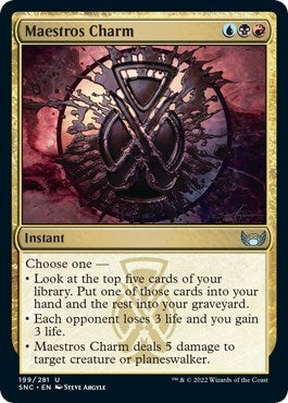 Image for Maestros Charm (199) [Streets of New Capenna] - Magic: The Gathering