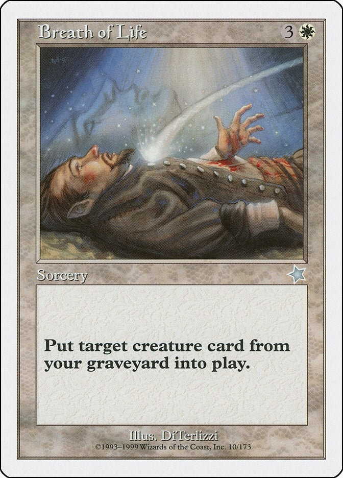 Image for Breath of Life (10) [Starter 1999] - Magic: The Gathering