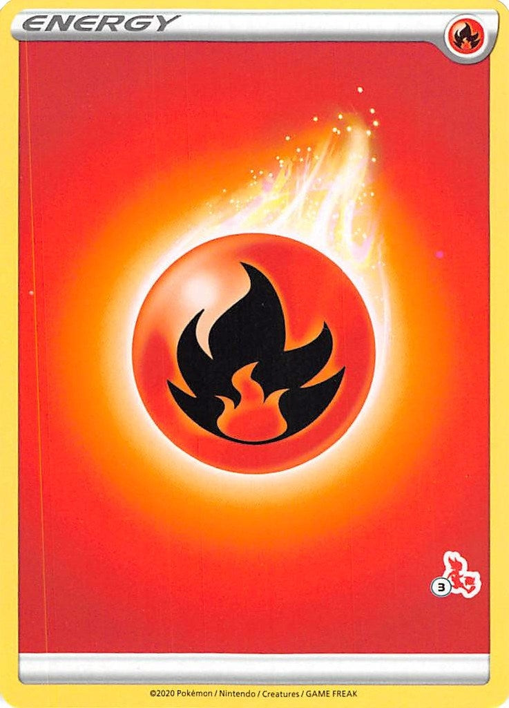 Image for Fire Energy (#3 Cinderace Stamped) [Battle Academy 2022] - Pokemon