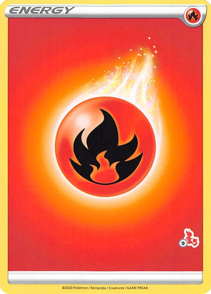 Image for Fire Energy (#9 Cinderace Stamped) [Battle Academy 2022] - Pokemon