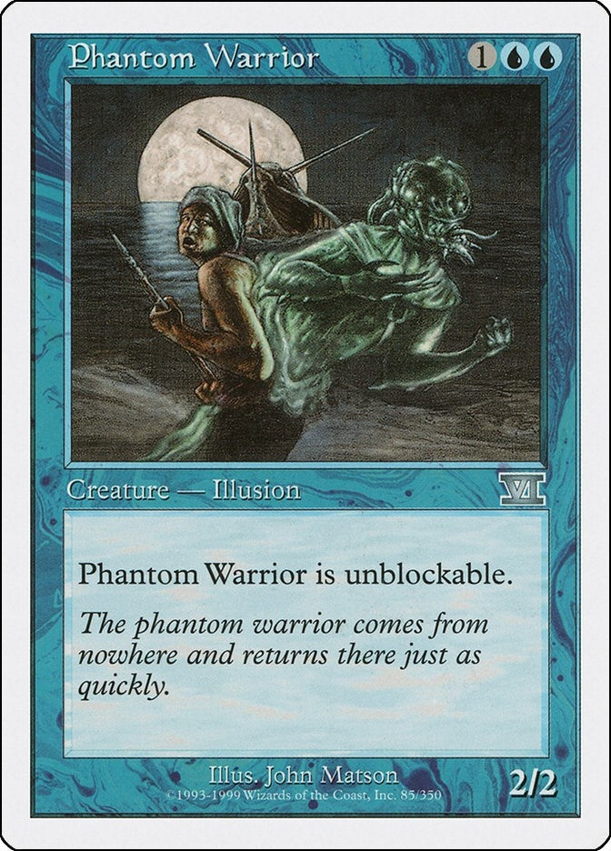 Image for Phantom Warrior (85) [Classic Sixth Edition] - Magic: The Gathering