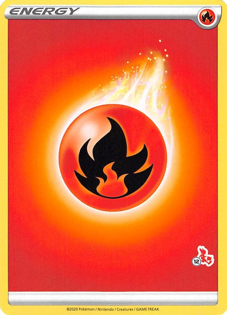 Image for Fire Energy (#12 Cinderace Stamped) [Battle Academy 2022] - Pokemon