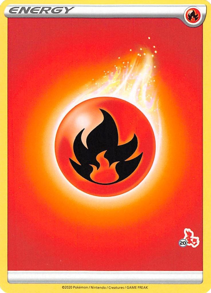 Image for Fire Energy (#20 Cinderace Stamped) [Battle Academy 2022] - Pokemon