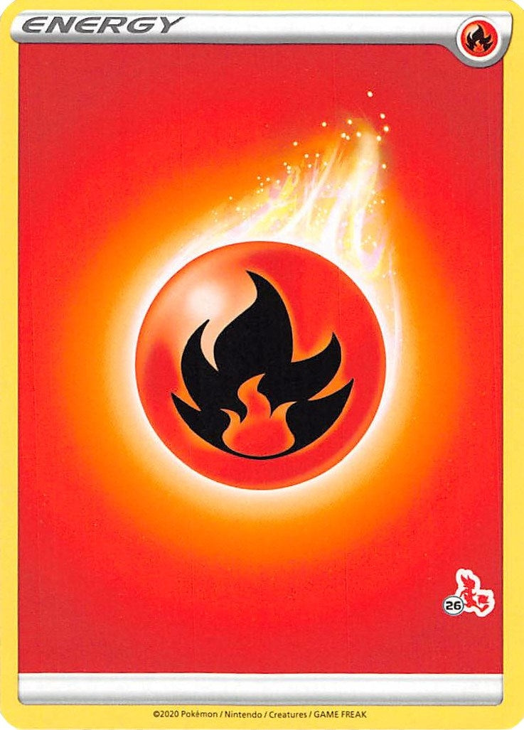 Image for Fire Energy (#26 Cinderace Stamped) [Battle Academy 2022] - Pokemon