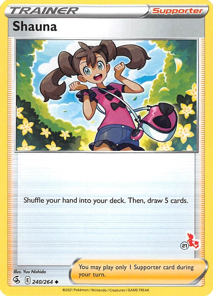 Image for Shauna - 240/264 (#21 Cinderace Stamped) (240/264) [Battle Academy 2022] - Pokemon