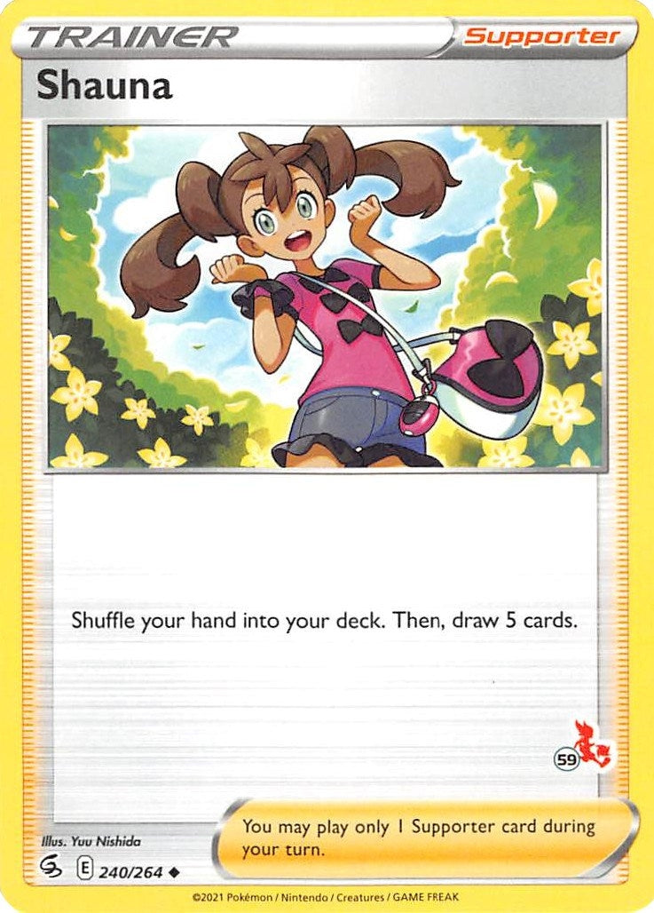 Image for Shauna - 240/264 (#59 Cinderace Stamped) (240/264) [Battle Academy 2022] - Pokemon