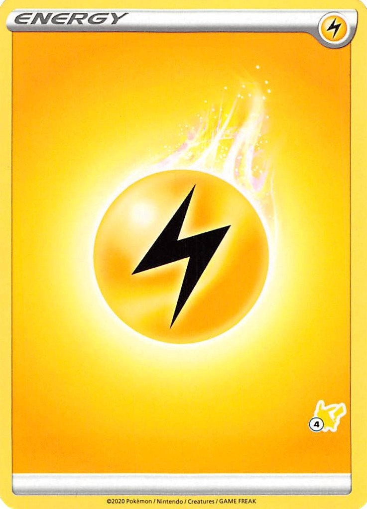 Image for Lightning Energy (#4 Pikachu Stamped) [Battle Academy 2022] - Pokemon