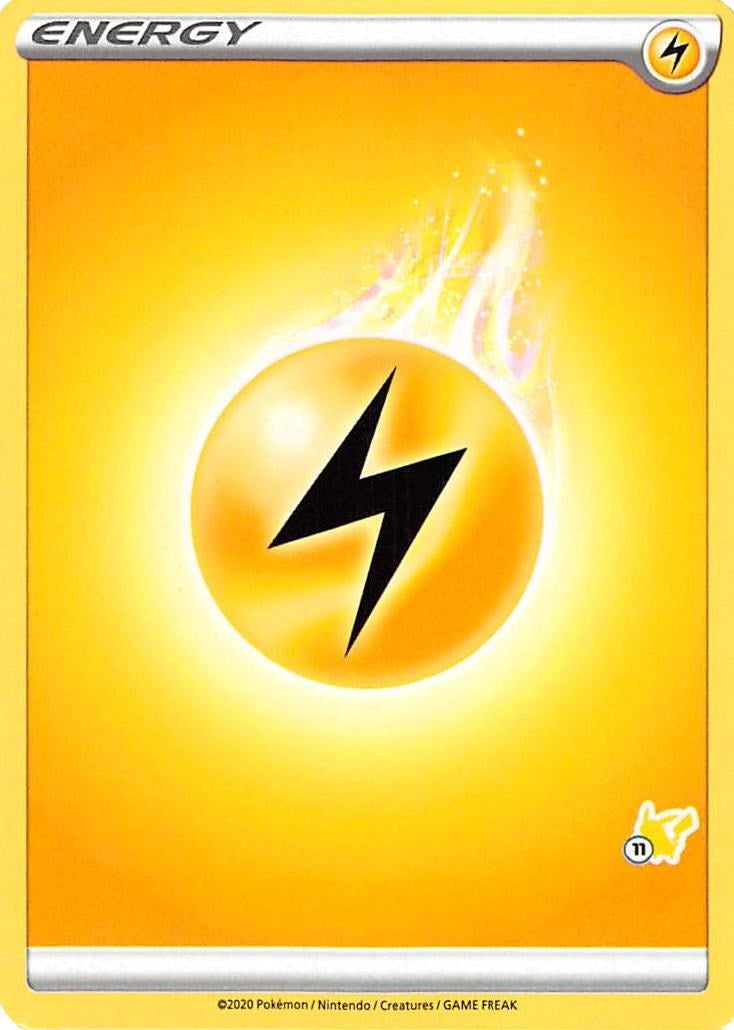 Image for Lightning Energy (#11 Pikachu Stamped) [Battle Academy 2022] - Pokemon
