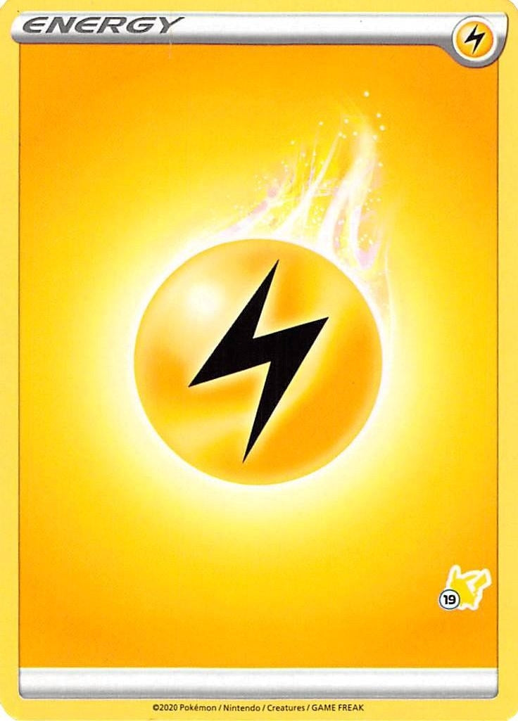 Image for Lightning Energy (#19 Pikachu Stamped) [Battle Academy 2022] - Pokemon