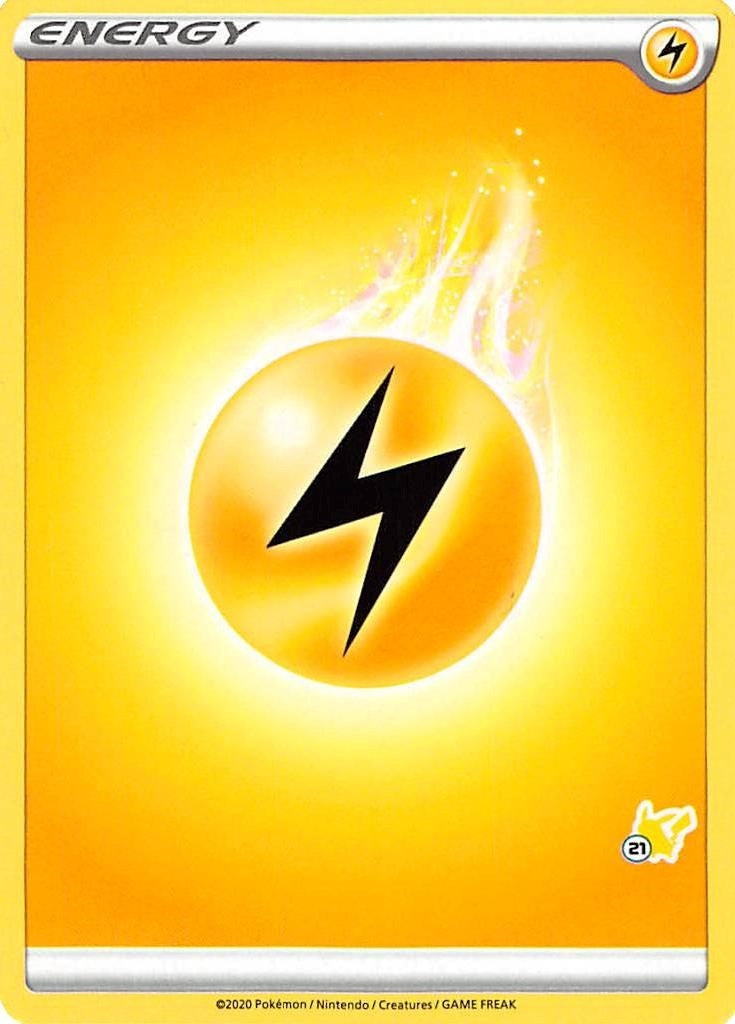Image for Lightning Energy (#21 Pikachu Stamped) [Battle Academy 2022] - Pokemon