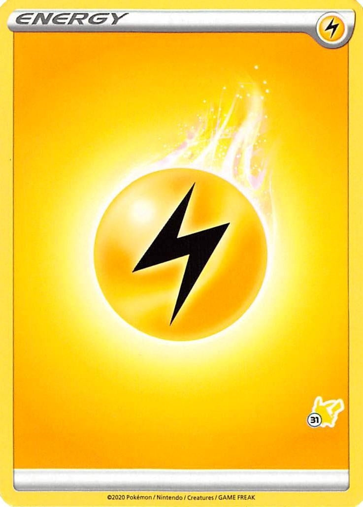 Image for Lightning Energy (#31 Pikachu Stamped) [Battle Academy 2022] - Pokemon