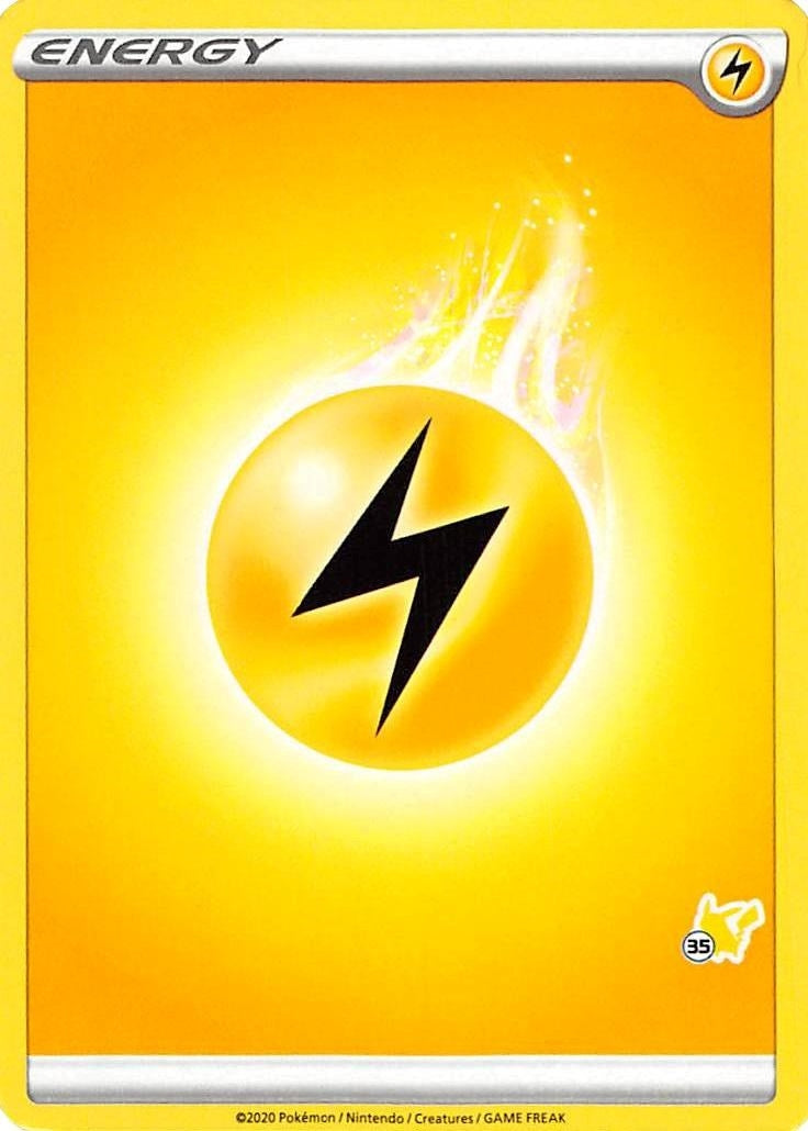 Image for Lightning Energy (#35 Pikachu Stamped) [Battle Academy 2022] - Pokemon