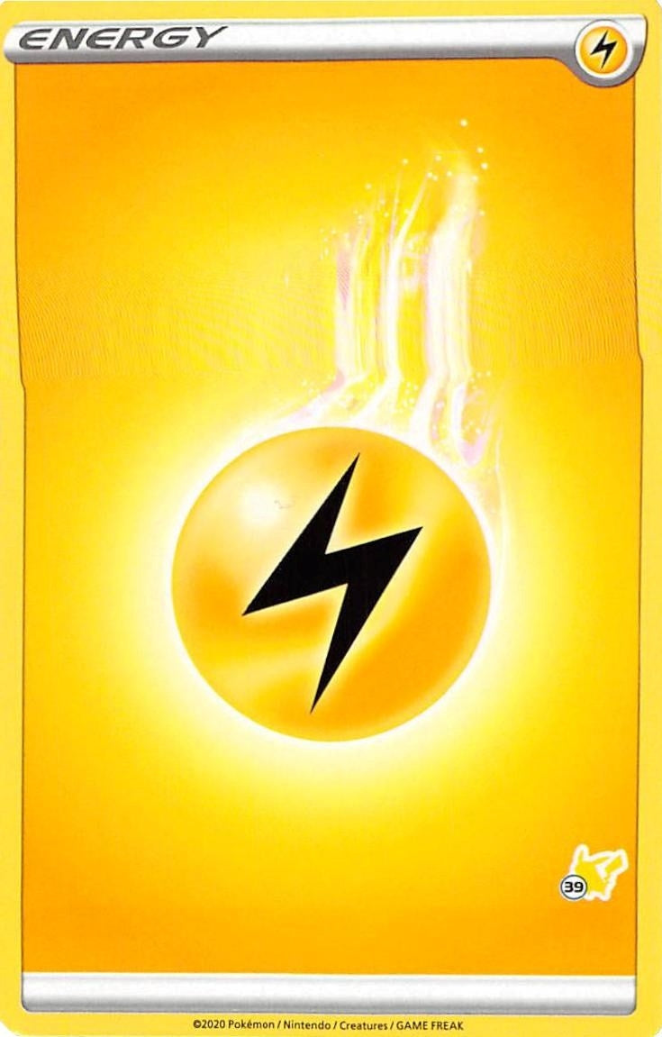Image for Lightning Energy (#39 Pikachu Stamped) [Battle Academy 2022] - Pokemon