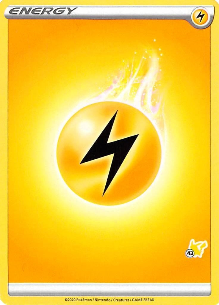 Image for Lightning Energy (#43 Pikachu Stamped) [Battle Academy 2022] - Pokemon
