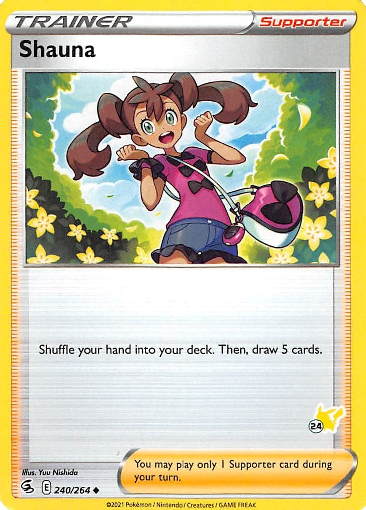 Image for Shauna - 240/264 (#24 Pikachu Stamped) (240/264) [Battle Academy 2022] - Pokemon