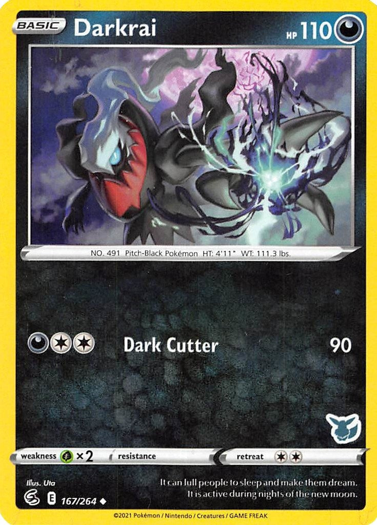 Image for Darkrai - 167/264 (Eevee Stamped) (167/264) [Battle Academy 2022] - Pokemon
