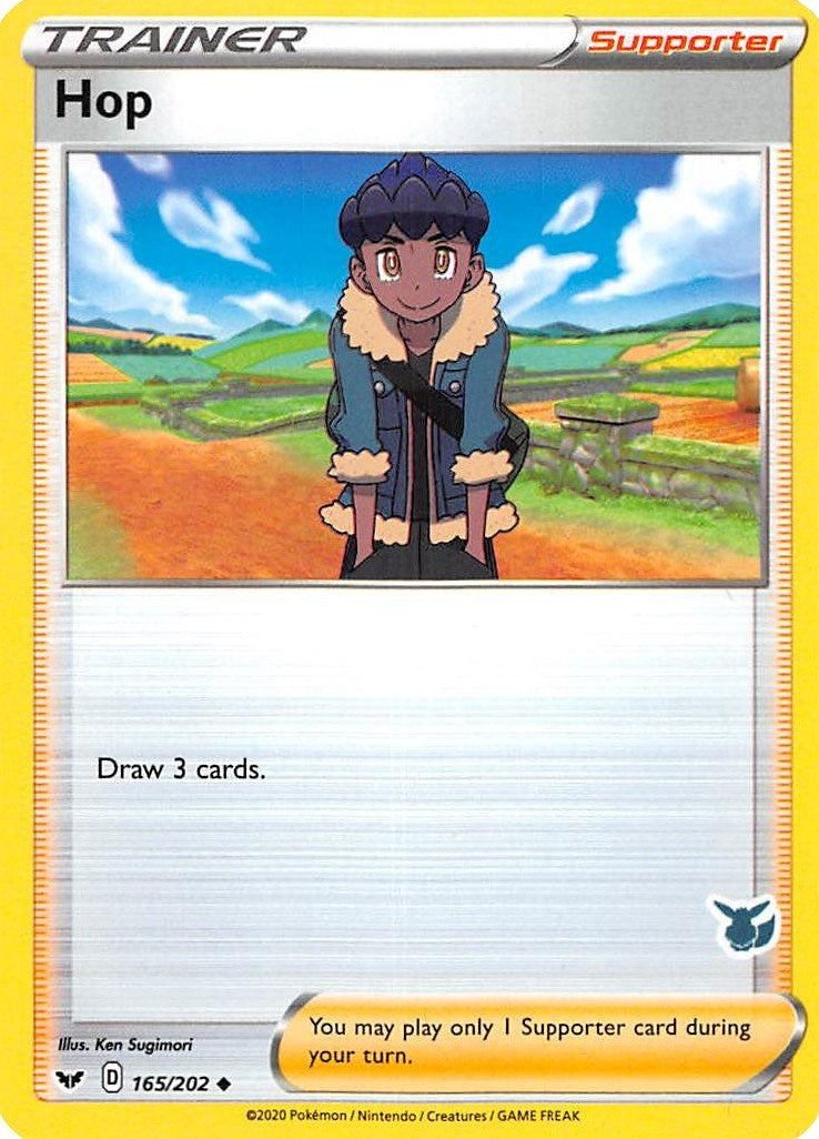 Image for Hop - 165/202 (Eevee Stamped) (165/202) [Battle Academy 2022] - Pokemon