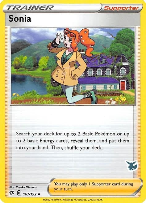 Image for Sonia - 167/192 (Eevee Stamped) (167/192) [Battle Academy 2022] - Pokemon