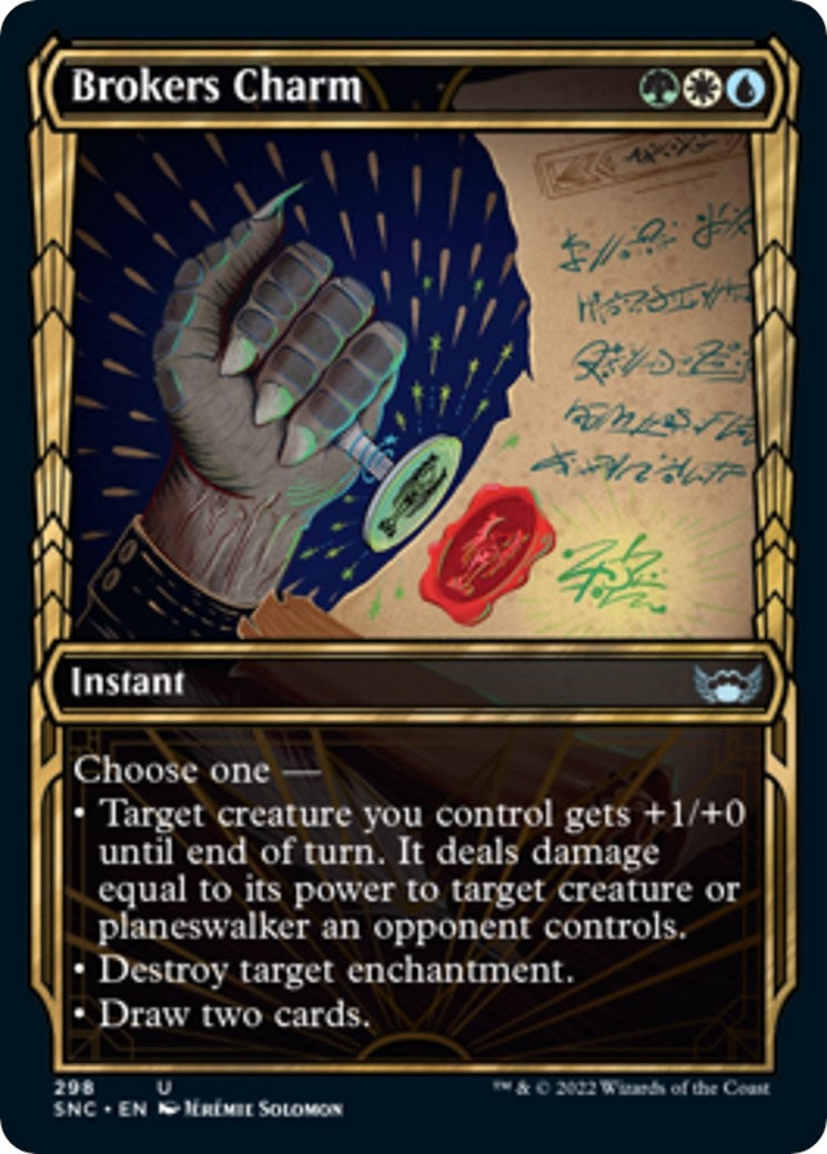 Image for Brokers Charm (Showcase) (298) [Streets of New Capenna] - Magic: The Gathering