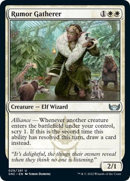 Image for Rumor Gatherer (29) [Streets of New Capenna] - Magic: The Gathering