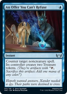 Image for An Offer You Can't Refuse (51) [Streets of New Capenna] - Magic: The Gathering