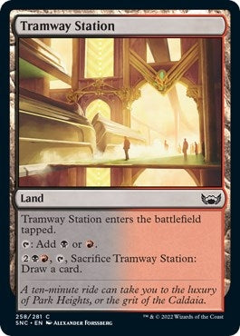 Image for Tramway Station (258) [Streets of New Capenna] - Magic: The Gathering