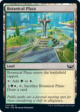 Image for Botanical Plaza (247) [Streets of New Capenna] - Magic: The Gathering
