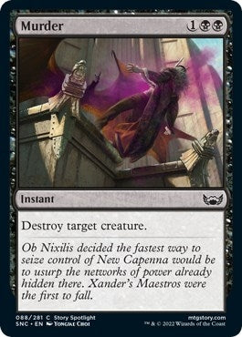 Image for Murder (88) [Streets of New Capenna] - Magic: The Gathering
