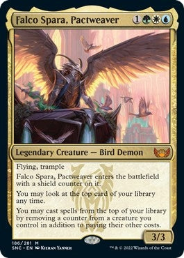 Image for Falco Spara, Pactweaver (186) [Streets of New Capenna] - Magic: The Gathering
