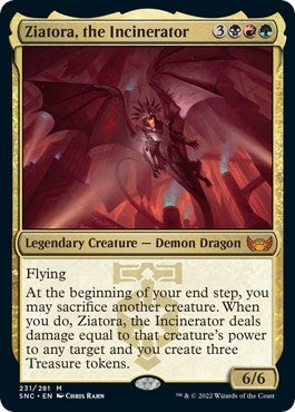 Image for Ziatora, the Incinerator (231) [Streets of New Capenna] - Magic: The Gathering
