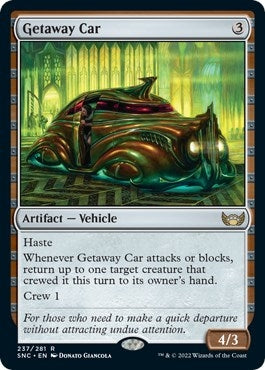 Image for Getaway Car (237) [Streets of New Capenna] - Magic: The Gathering