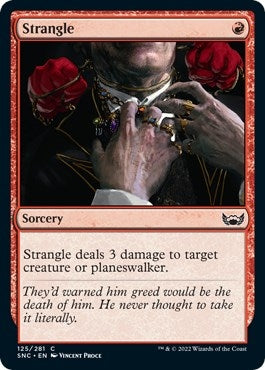 Image for Strangle (125) [Streets of New Capenna] - Magic: The Gathering