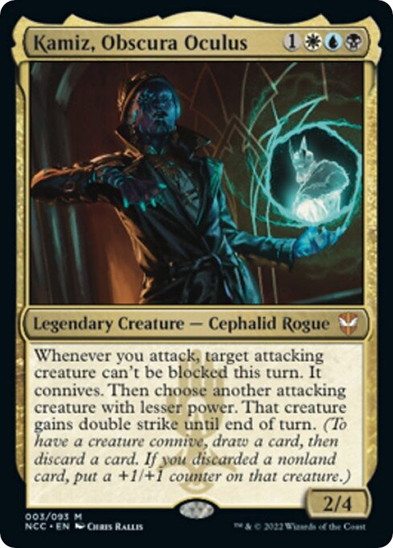 Image for Kamiz, Obscura Oculus (3) [Streets of New Capenna] - Magic: The Gathering