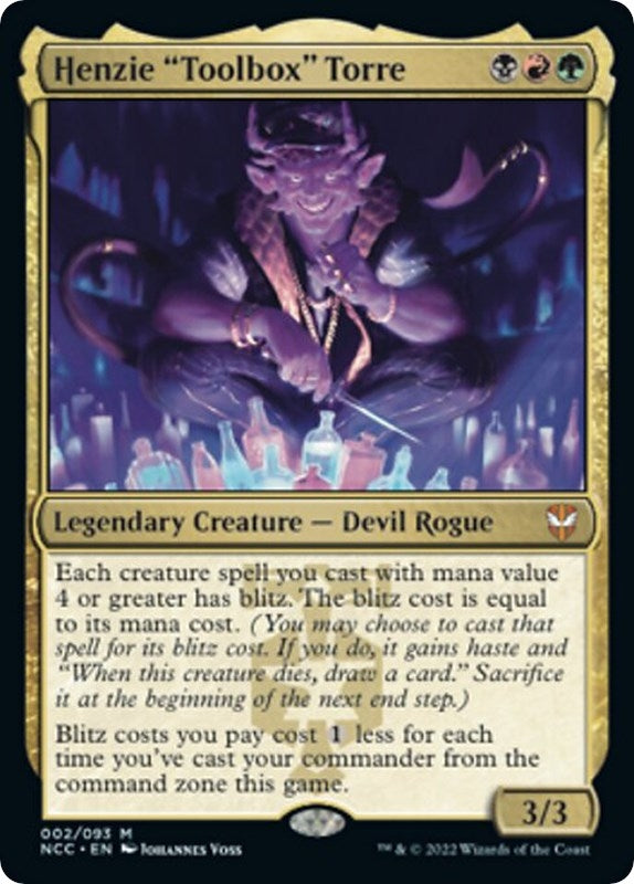 Image for Henzie "Toolbox" Torre (2) [Streets of New Capenna] - Magic: The Gathering