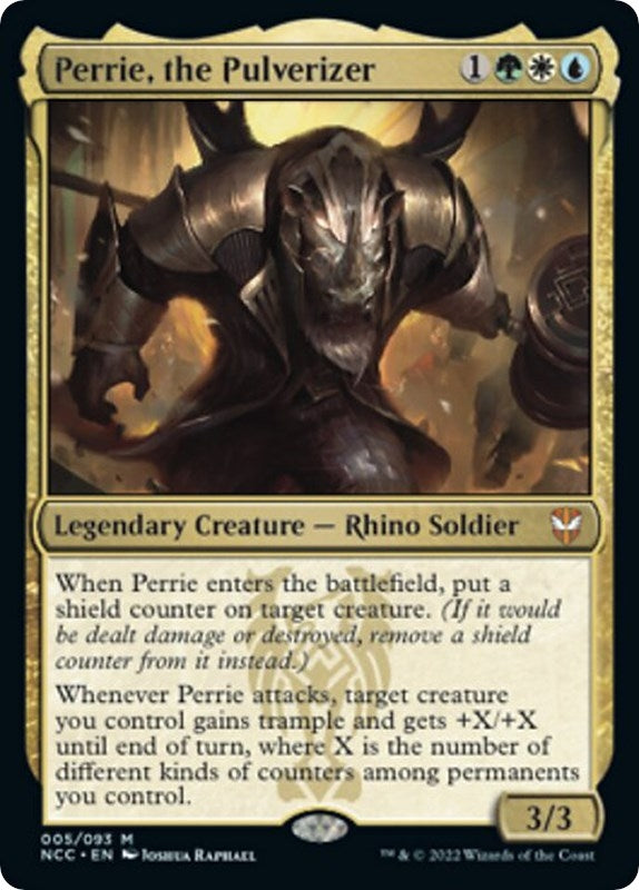 Perrie, the Pulverizer (5) [Commander: Streets of New Capenna]