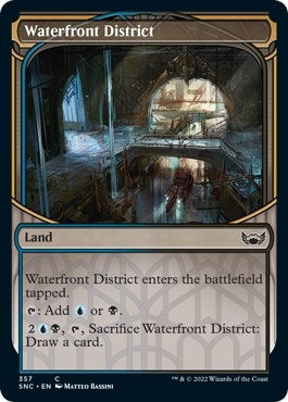 Image for Waterfront District (Showcase) (357) [Streets of New Capenna] - Magic: The Gathering
