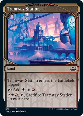 Image for Tramway Station (Showcase) (356) [Streets of New Capenna] - Magic: The Gathering