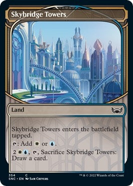 Image for Skybridge Towers (Showcase) (354) [Streets of New Capenna] - Magic: The Gathering