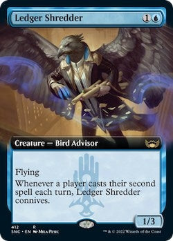 Image for Ledger Shredder (Extended Art) (412) [Streets of New Capenna] - Magic: The Gathering