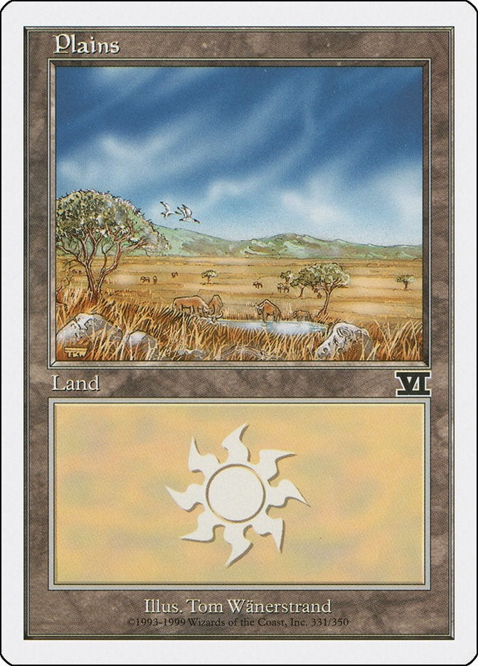 Image for Plains (331) (331) [Classic Sixth Edition] - Magic: The Gathering