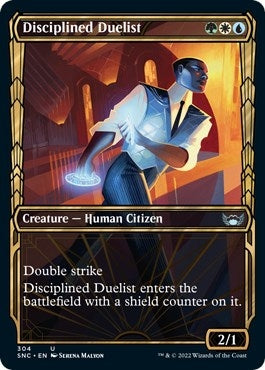 Image for Disciplined Duelist (Showcase) (304) [Streets of New Capenna] - Magic: The Gathering