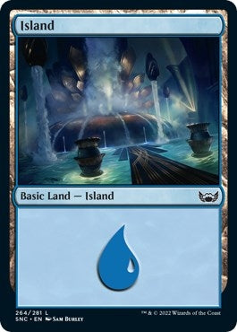 Image for Island (264) (264) [Streets of New Capenna] - Magic: The Gathering