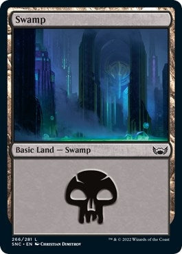 Image for Swamp (266) (266) [Streets of New Capenna] - Magic: The Gathering