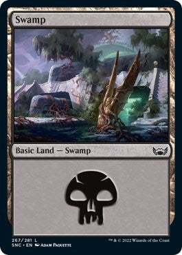 Image for Swamp (267) (267) [Streets of New Capenna] - Magic: The Gathering
