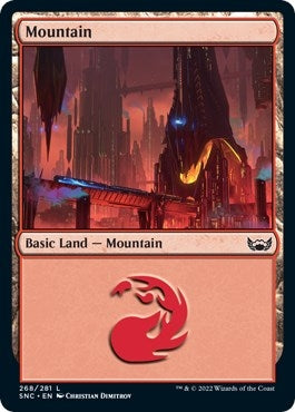 Image for Mountain (268) (268) [Streets of New Capenna] - Magic: The Gathering