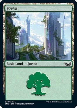 Image for Forest (270) (270) [Streets of New Capenna] - Magic: The Gathering