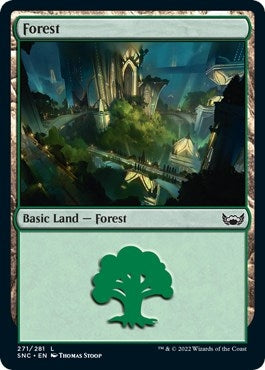 Image for Forest (271) (271) [Streets of New Capenna] - Magic: The Gathering