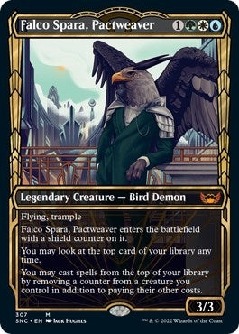 Image for Falco Spara, Pactweaver (Showcase) (307) [Streets of New Capenna] - Magic: The Gathering